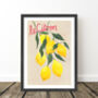 Le Citron Lemons Print, thumbnail 8 of 9