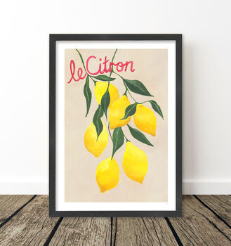 Le Citron Lemons Print, 8 of 9