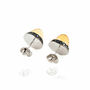 Istanbul Soul Citrine And Black Spinel Studs, thumbnail 3 of 4