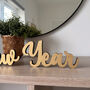 Happy New Year Standing Table Sign Décor, thumbnail 2 of 5