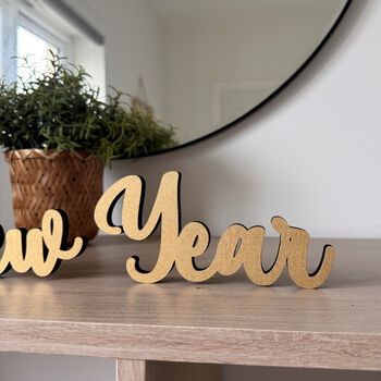 Happy New Year Standing Table Sign Décor, 2 of 5
