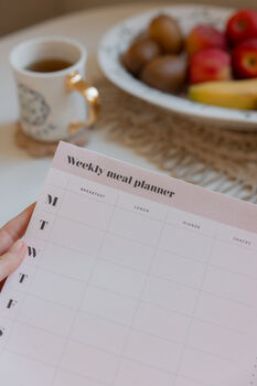 A4 Meal Planner Notepad, 7 of 9