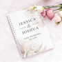 Blush Flowers Wedding Planner Hardback Notebook, thumbnail 1 of 2