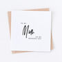 Mum And Dad Wedding Bridal Card, thumbnail 3 of 5