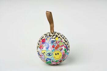 Bauble In Swedish Design Filled With Your Choice Of Swedish Chocolates, Swedish Candy Or Chocolate Truffles, Nisse, 2 of 12