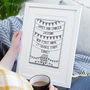Personalised First New Home Papercut Or Print, thumbnail 5 of 6