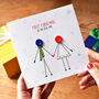 Personalised First Christmas Mr And Mrs Couple Card, thumbnail 2 of 2