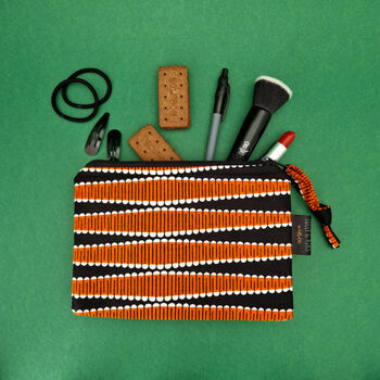 Small African Print Zip Pouch | Doyin Print, 3 of 5