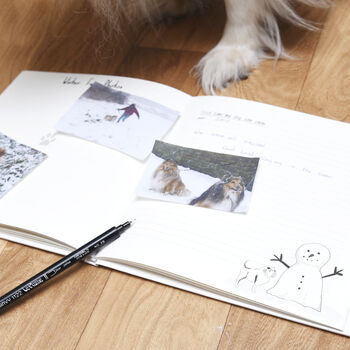 Personalised My Dog And Puppy Photo Journal Memory Book, 6 of 11