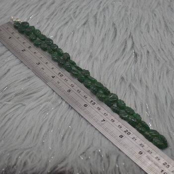 Green Aventurine Beaded Necklace: 18 Inch, 7 of 10