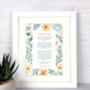 Personalised 'A Mothers Love' Poem Print, thumbnail 1 of 8