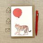 Personalised Tiger Birthday Card, thumbnail 1 of 4