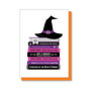 Booked Up For Halloween, Funny, Book Lovers Card, thumbnail 6 of 7