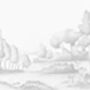 Hand Drawn English Forest Four, thumbnail 2 of 4