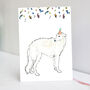 Borzoi Birthday Card | Russian Wolfhound, thumbnail 1 of 3
