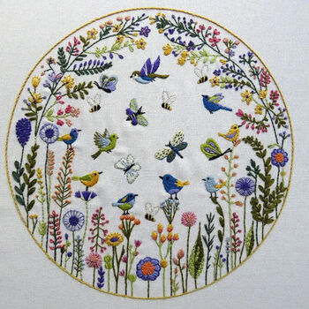 Pollinator Party Hand Embroidery Kit, 2 of 12