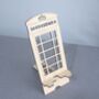 Personalised Retro Phonebox Smartphone Stand, thumbnail 5 of 5