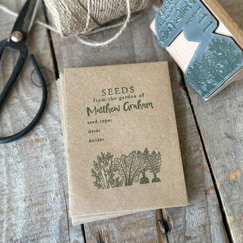 Custom Seed Packet Stamp, 7 of 7