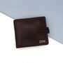 Personalised Initial Men's Rfid Leather Trifold Wallet, thumbnail 2 of 6