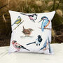 Inky Birds Outdoor Cushion For Garden Furniture, thumbnail 2 of 9