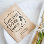 10 'Let The Love Grow' Seed Packet Favours, thumbnail 2 of 5