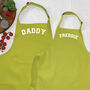 Varsity Personalised Mother And Child Aprons, thumbnail 5 of 8