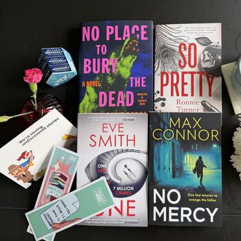 Four Surprise Crime And Thriller Books Mystery Box, 3 of 8
