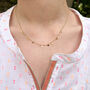 Waterproof Gold Plated Star Necklace, thumbnail 1 of 3