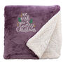 Christmas Cosy Home Christmas Snuggle Blanket, thumbnail 10 of 10