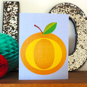 Mini O For Orange Card, 4 of 5