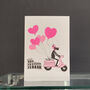 Rascals Cat Valentine Card Love In Paris, thumbnail 3 of 5