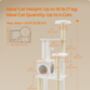 Cat Tree 165cm Modern Cat Tower Removable Furniture, thumbnail 2 of 7