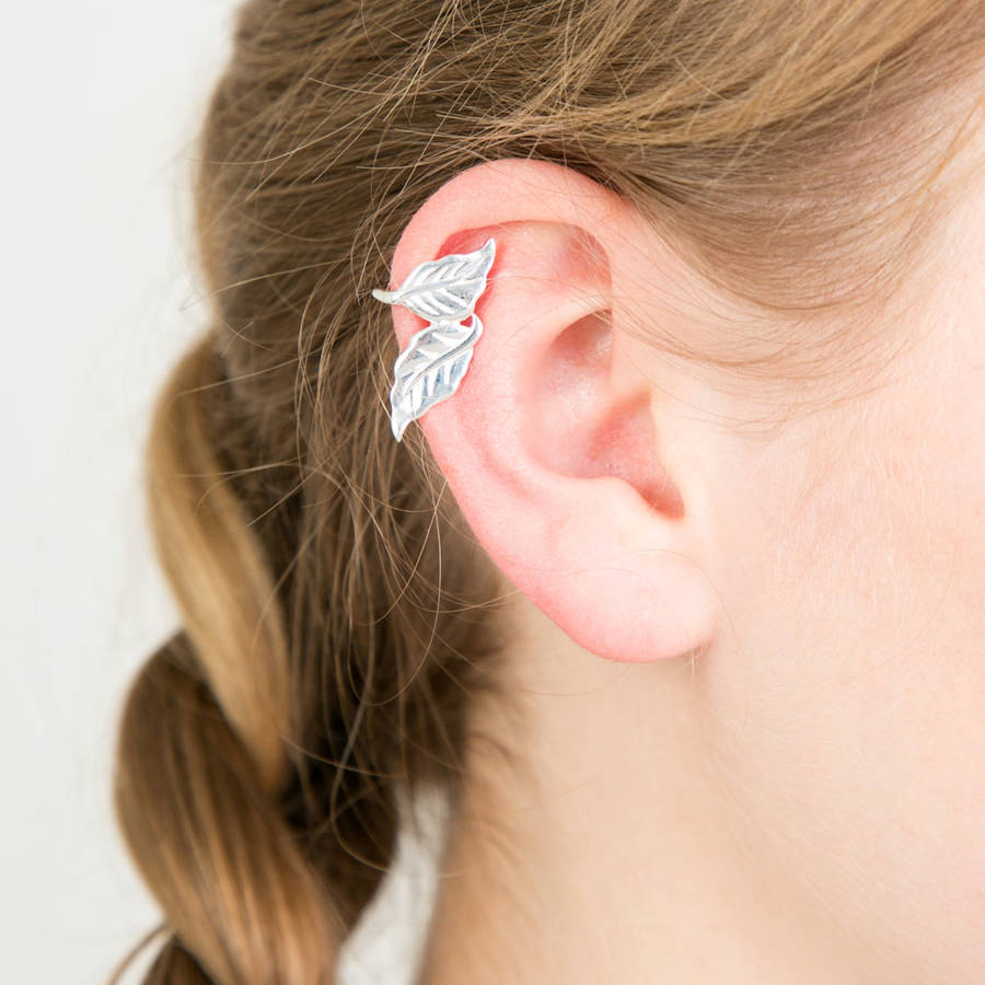 leaf ear cuff by lovethelinks
