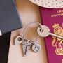 Personalised Mini Travel Charms Keyring, thumbnail 6 of 7