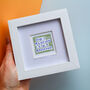 Funny Marathon Mini Art Print, thumbnail 1 of 8