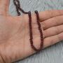 Red Garnet Beaded Necklace, thumbnail 5 of 8