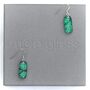 Stunning Emerald Green To Blue Drop Earrings, thumbnail 4 of 11