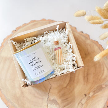 Happy Birthday Grandma – Scented Candle Gift, 7 of 10
