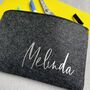 Personalised Felt Teacher Pencil Case/Pouch, thumbnail 2 of 3