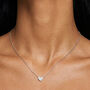 Gold Or Silver Women’s Heart Necklace, Valentine's Jewellery, thumbnail 3 of 5