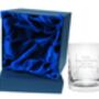 Personalised Father Of The Bride Crystal Panel Tumbler And Gift Box, thumbnail 2 of 4