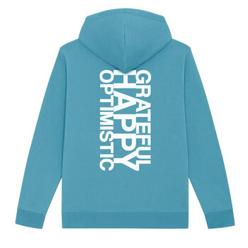 The 'Happy' Personalised Motivational Hoodie, 6 of 12