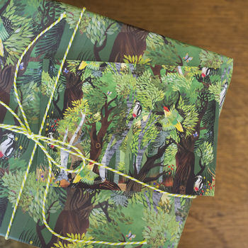 Woodpecker Forest Notecard, 7 of 10