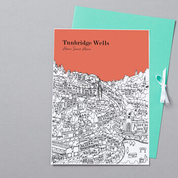 Personalised Tunbridge Wells Print, 5 of 9