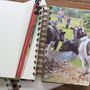 'Fun At The Farm' Upcycled Notebook, thumbnail 5 of 5