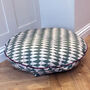Olive Diamond Piped Dog Bed, thumbnail 1 of 7