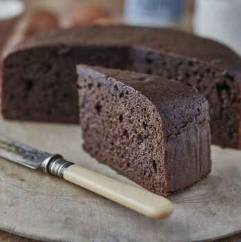 Ready To Decorate Round Chocolate Cake, 3 of 4