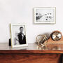 Modern Metal Picture Frame Display For Desk Wall, thumbnail 4 of 12
