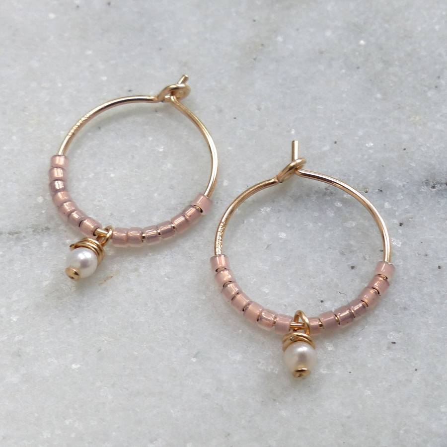 delicate hoops
