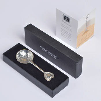 Heart Pewter Spoon 10th Tin Anniversary Gift, 4 of 8